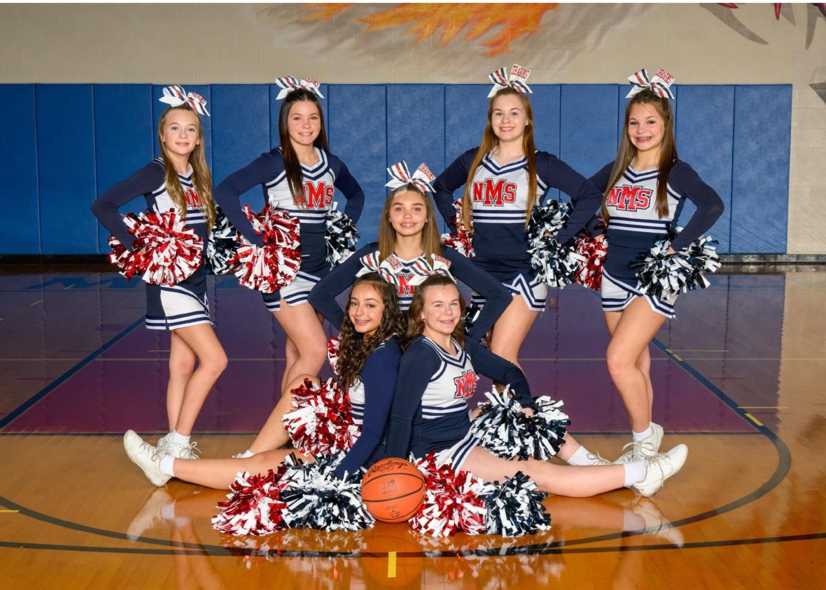 8th grade cheerleaders!